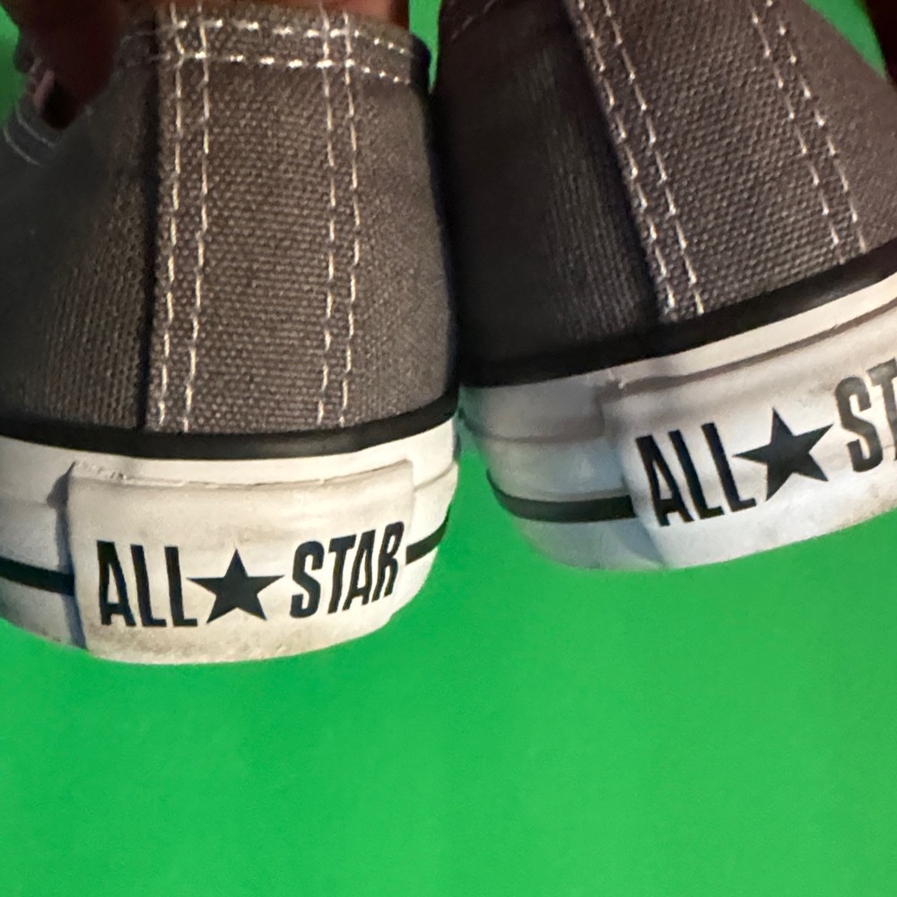 Converse All Star Low Top Sneakers — Charcoal Gray - Picture 6 of 17